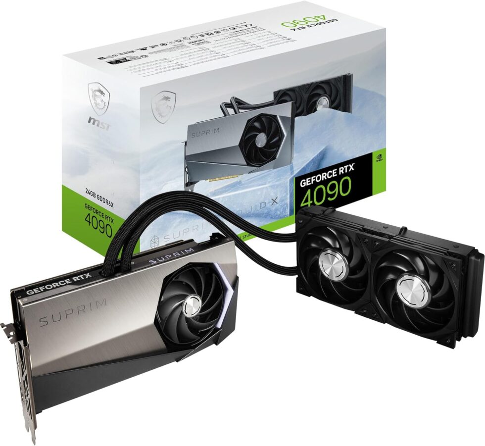 MSI GeForce RTX 4090 SUPRIM LIQUID 24G Graphics Card