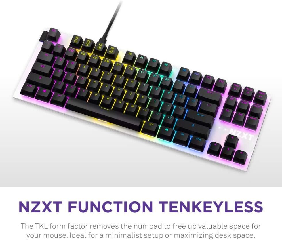 NZXT Function TKL White - Figura 2