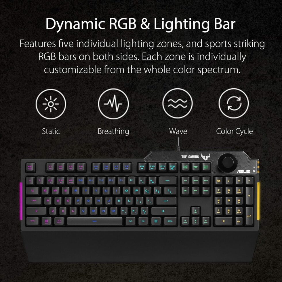 ASUS Membrane Gaming Keyboard for PC - Figura 3