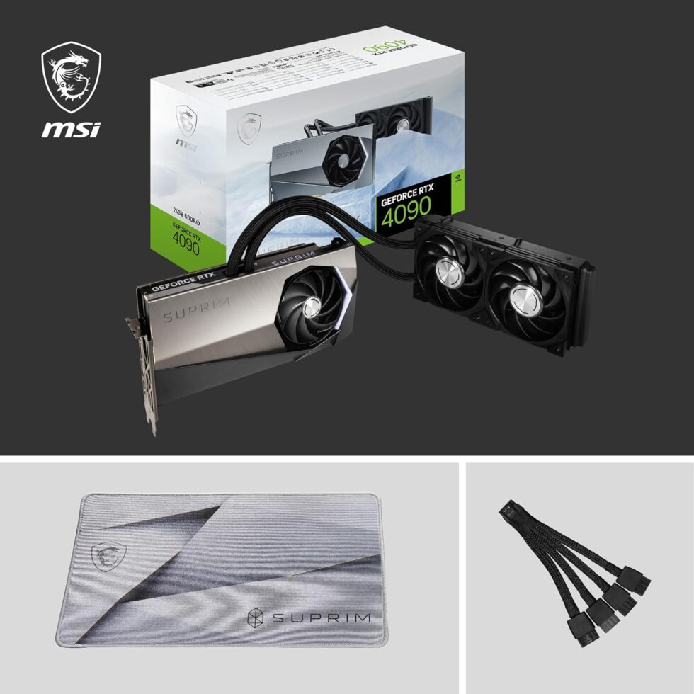 MSI GeForce RTX 4090 SUPRIM LIQUID 24G Graphics Card - Figura 6